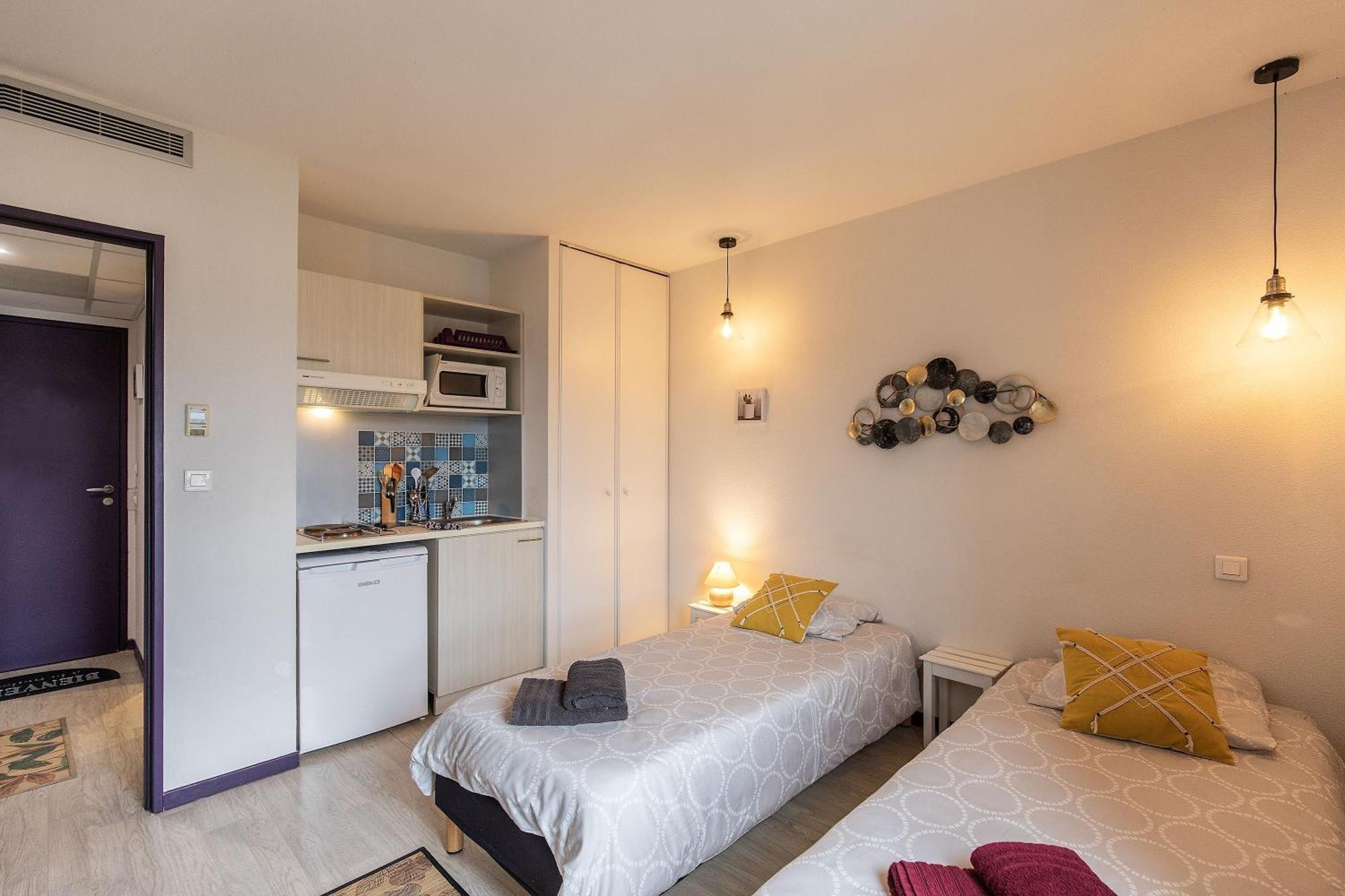Tithome 1 - Gare, Centre Ville, Vue Montagne Et Chateau 루르드 외부 사진